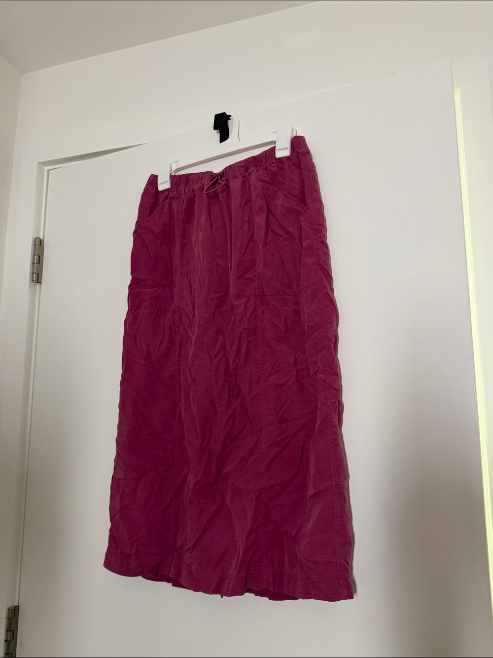 Saturdays New York City Raspberry Maxi Skirt
